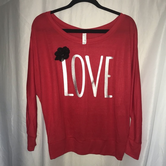 Flowy Long Sleeve Tee HTV/Embellishment NWOT - Picture 2 of 7